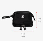 Chanel Beaute Cosmetic Makeup Bag