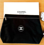 CC Black Cosmetic Beauty Makeup Bag