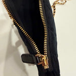 Chanel Velvet Moonbag Crossbody Bag with Box