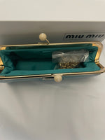 MIU MIU Patent Clutch Bag