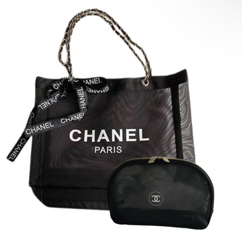 Chanel Beach Mesh Tote Bag VIP/GWP