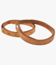 Authentic Louis Vuitton Leather Shoulder Strap Replacement31.9" for Bucket GM Bag