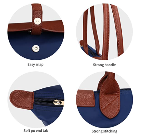 Waterproof Nylon Tote Bag