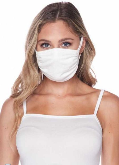 White Protective Face Mask