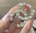 CC Brooch Pin Gold