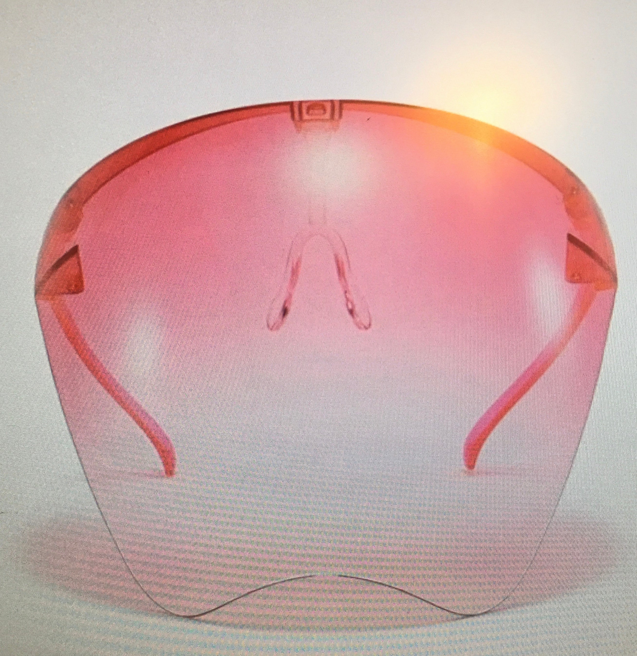Face Shields with Glasses Frame