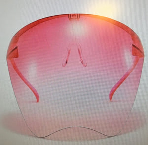 Face Shields with Glasses Frame