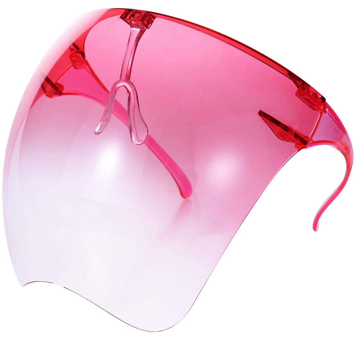 Face Shields with Glasses Frame