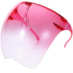 Face Shields with Glasses Frame
