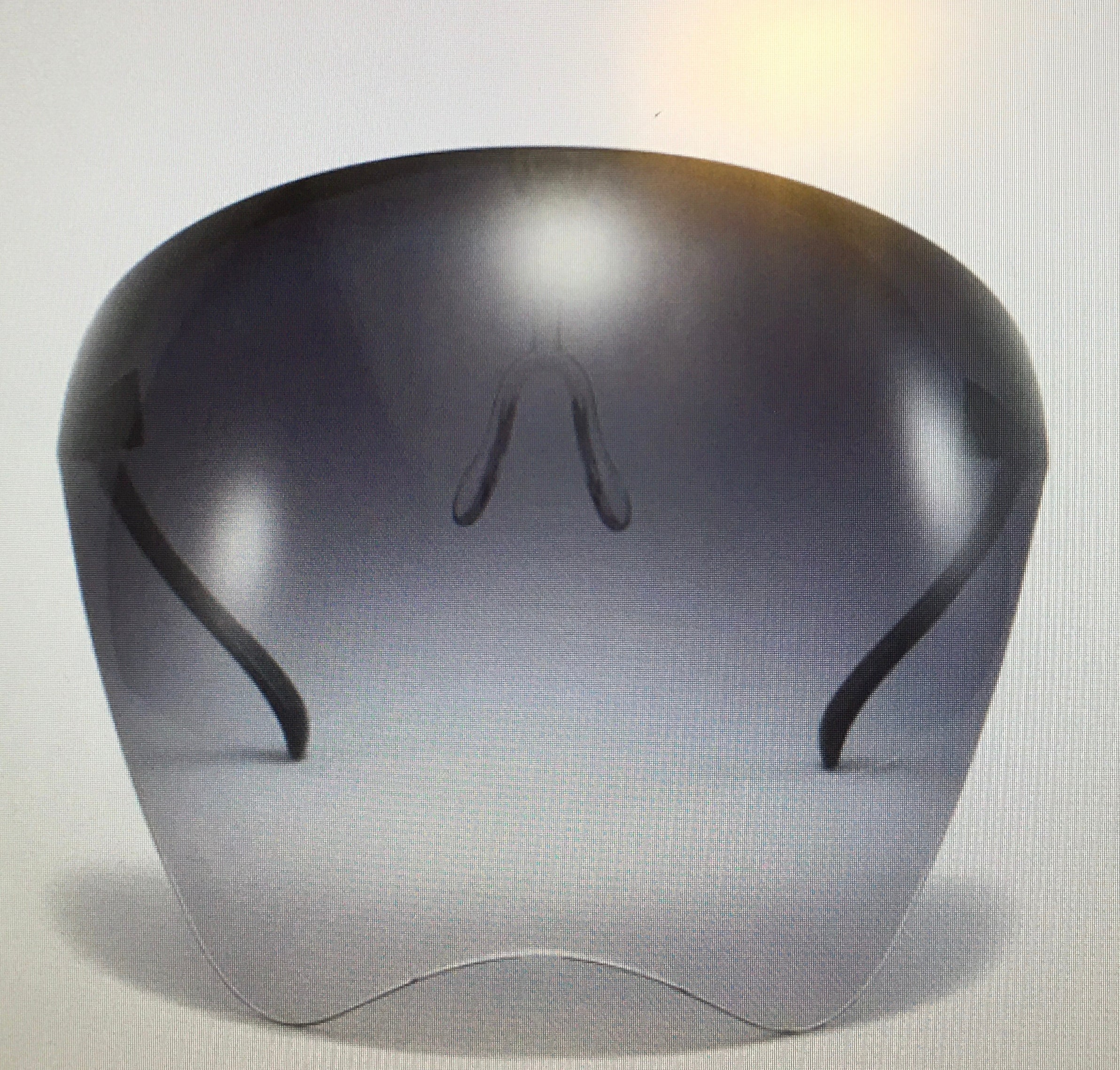 Face Shields with Glasses Frame