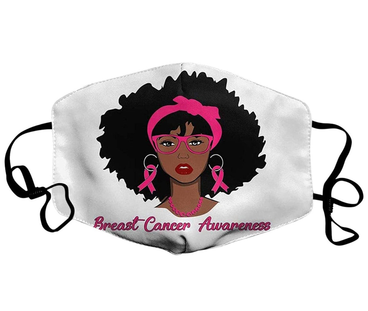 Breast Cancer Awareness Face Masks