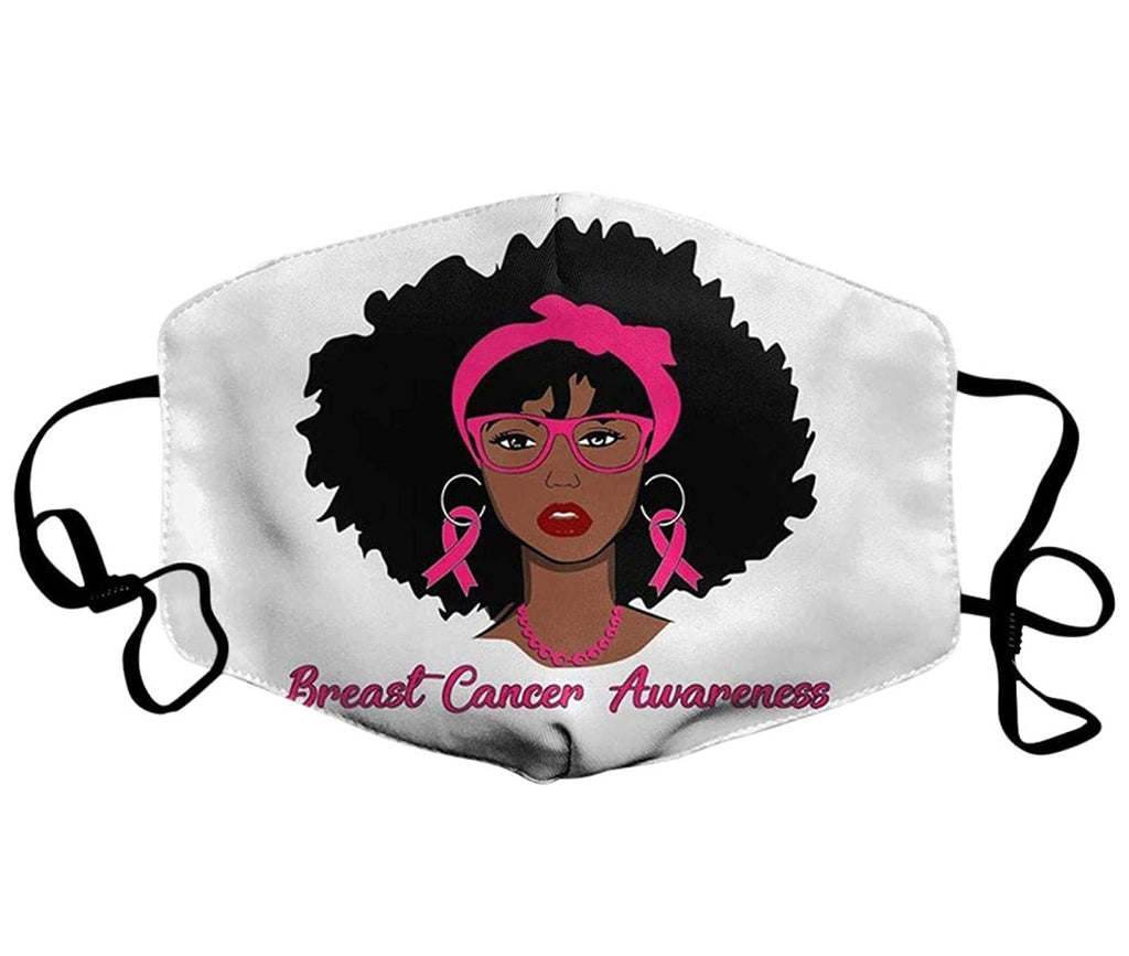 Breast Cancer Awareness Face Masks