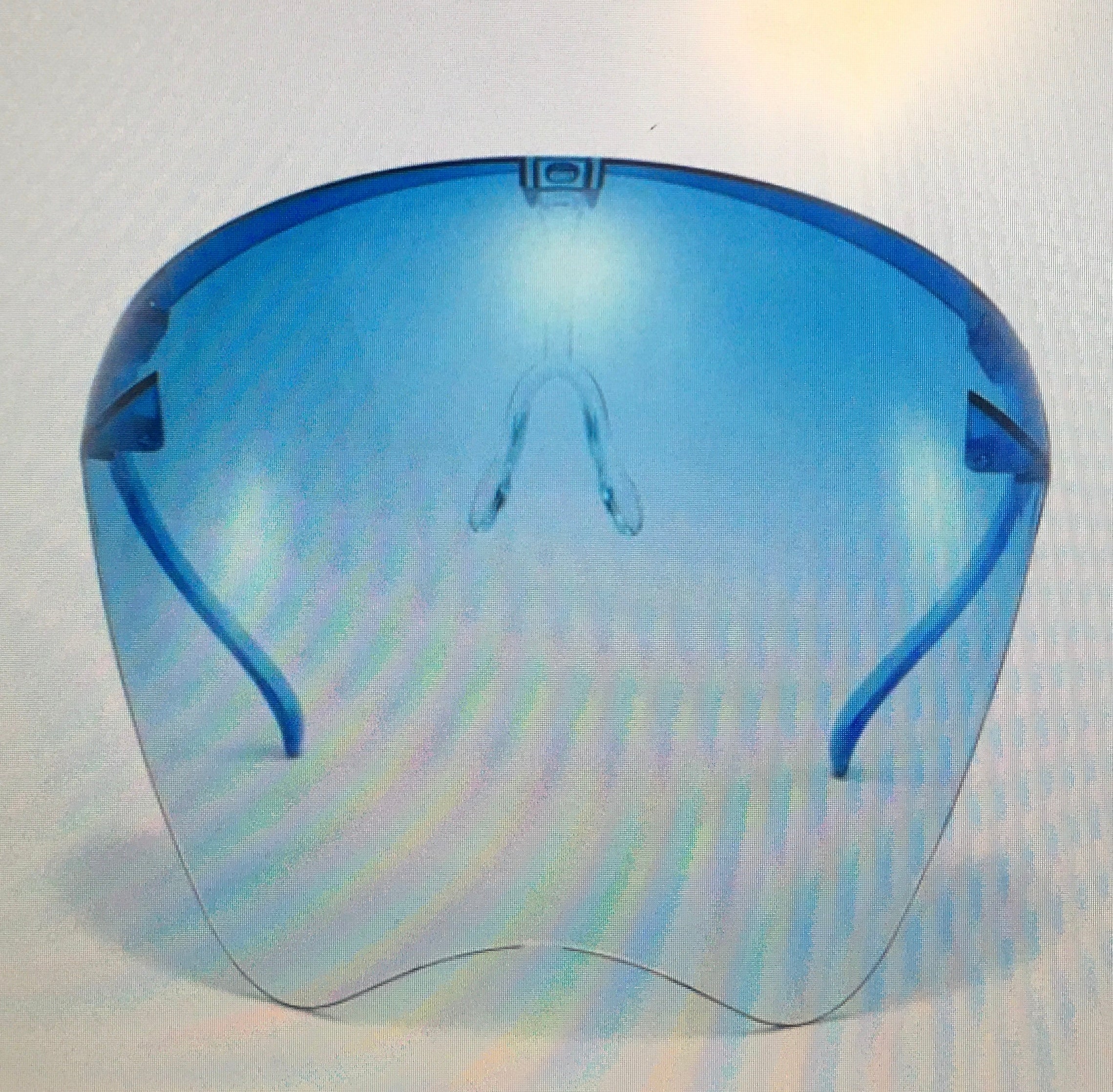 Face Shields with Glasses Frame