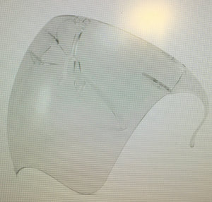 Face Shields with Glasses Frame